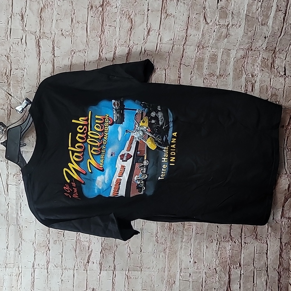 Harley Davidson tee shirt wabash valley large - Picture 4 of 5